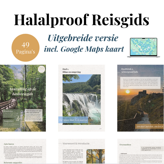 Halalproof Reisgids Bosnië - Uitgebreid (PDF)