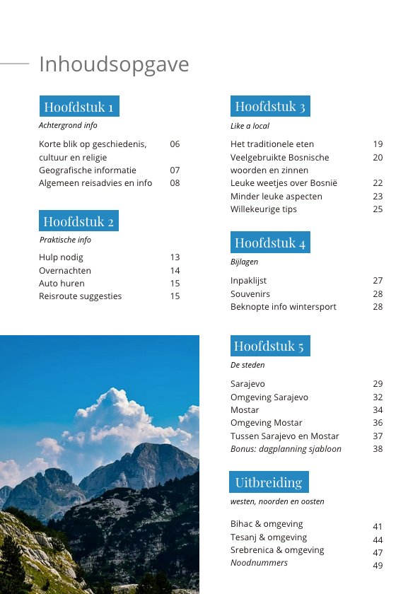 Halalproof Reisgids Bosnië - Uitgebreid (PDF)