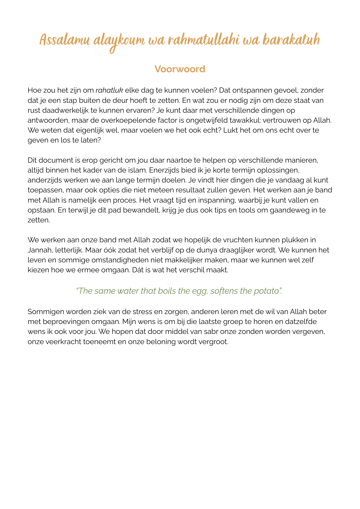 E-book & Journal - (mentaal) welzijn voor moslims