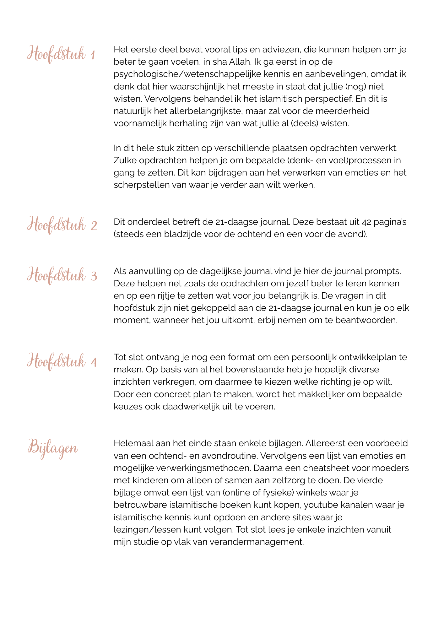 E-book & Journal - (mentaal) welzijn voor moslims