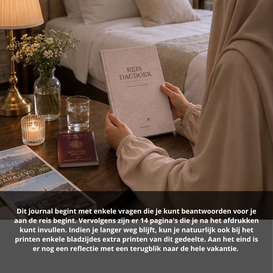 Reisdagboek PDF - je mooiste herinnering op papier